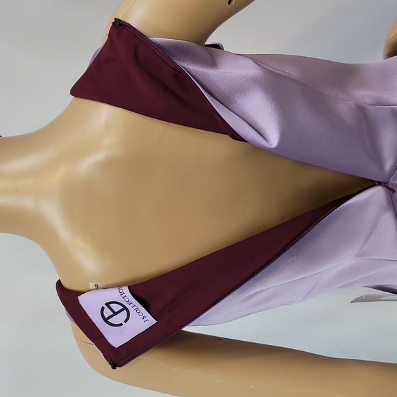 𝅺JS Collection Ruffle Violet Gown - Picture 6 of 17